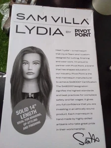 Sam Villa LYDIA von Drehpunkt Echthaar Schaufensterpuppe weibliche Requisite Kosmetik NEU - Bild 1 von 2