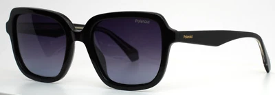 POLAROID PLD4095/S/X 807WJ Black Womens Polarized Sunglasses 53-19-145 B:44 — 第 1/4 张图片