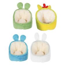 Small Animals Guinea Pig Mini Bed Hamster House Soft Cozy for Ferrets Rabbit