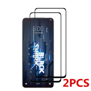 2PCS Full Cover Tempered Glass Screen Protector For Xiaomi Black Shark 5 Pro 5RS - Picture 1 of 8