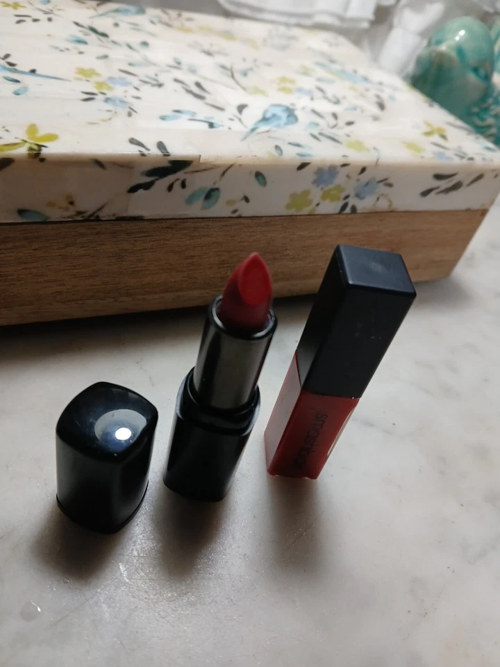 SMASHBOX Be Legendary Mini Lipstick + Lip Gloss LEGENDARY (Red) Travel Size Set - Image 1 of 1