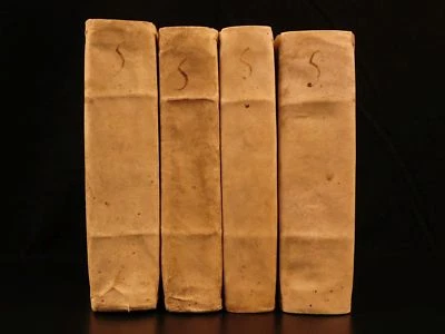 1719 Boyvin Philosophy Logic Science Metaphysics Nature Duns Scotus 4v SET Vellu - Image 1 of 4