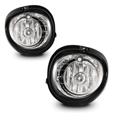 Fog Lights For 1998-2004 Dodge Intrepid 98-04 Front Bumper Lamps Clear Lens Pair Foto 1 de 4