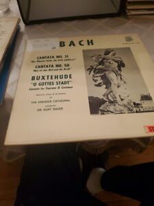 Bach-Dresden Domchor & Orchester-Kantate Nr. 31, 50 / Buxtehude (LP)