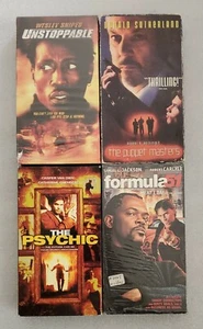 Lot of 4 VHS Formula 51,The psychic,The puppet masters,Unstoppable - Picture 1 of 8