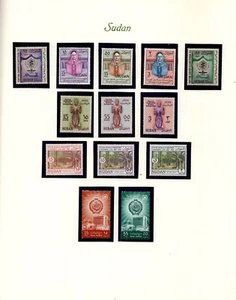 SUDAN -1960- Stamps on album page - MNH - Picture 1 of 1