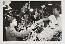 1988 Los Angeles Michael Dukakis Campaign Grand Central Market Vtg Press Photo