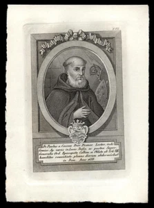 santino incisione 1700/1800 FR.PAOLO DA CESENA - Picture 1 of 1