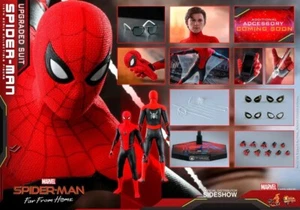 Hot Toys MMS542 Upgraded Suit Far From Home Spider Man 1/6 Action Figure - Picture 1 of 1