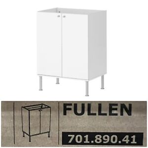 IKEA FULLEN Sink cabinet - WHITE - 23 5/8" x 31 1/8 " 701.890.41 - NEW
