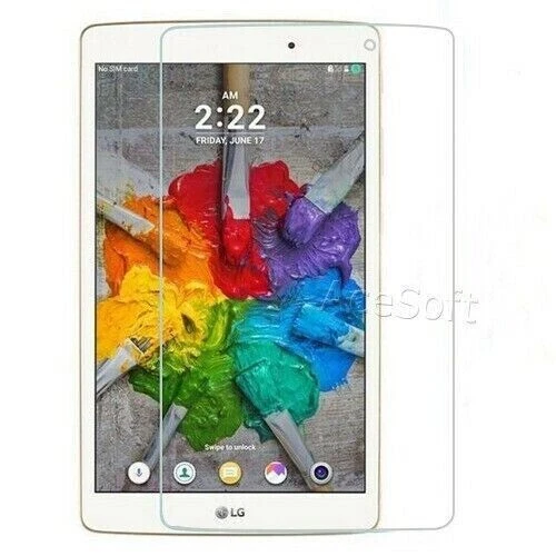 Premium Real Film Tempered Glass Screen Protector for LG G Pad X 8.0 V520 Tablet - Image 1 of 1