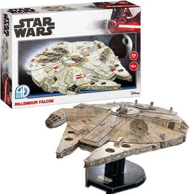 STAR WARS MILLENNIUM FALCON 3D PUZZLE - 216 PEZZI - 4D CITYSCAPE - Immagine 1 di 4