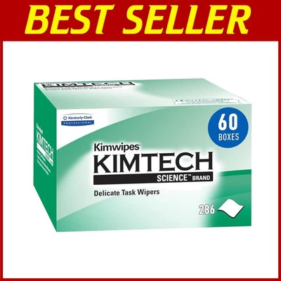 60 Cajas Science Kimwipes, Delicadas Toallitas para Tareas, 17.160 en Total Foto 1 de 4