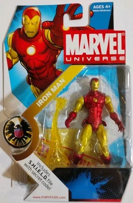 Figura Marvel Universe Iron Man Serie 1 #021 3,75" Nueva Hasbro 2008 Foto 1 de 2