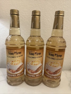 Jarabes ajustados Jordan’s | Jarabe de nuez moscana caramelo sin azúcar paquete de 3 Foto 1 de 4