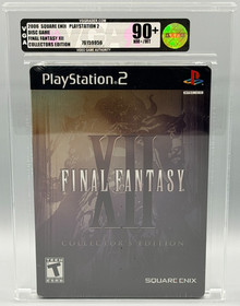 Final Fantasy XII 12 Collectors Edition Sony PlayStation 2 PS2 VGA 90+ Graded