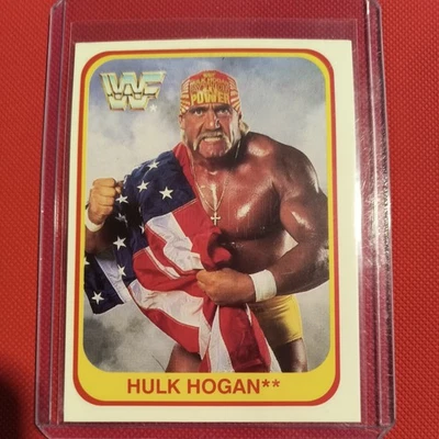 1991 MERLIN WWF ITALIAN #110 HULK HOGAN HOF   - Image 1 of 2