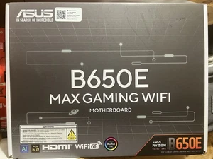 ASUS B650E MAX GAMING WIFI AMD B650 Socket AM5 ATX - Picture 1 of 1