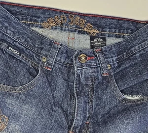 Y2K Boys Youth Size 14 Paco Jeans With Stitch Design - Picture 1 of 4