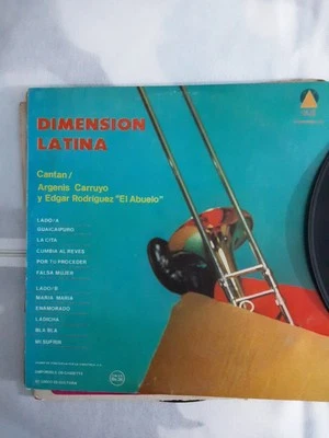 Dimension Latina Vinyl  Discoteca Records Venezuela 1981 - Image 1 of 4