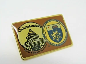 Sacramento ARPOC Police & Sheriff Reserves Peace Officers Association Pin - Picture 1 of 5