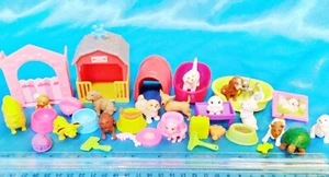 Konvolut 35+ Vintage Barbie Haustiere Hunde Katzen und Zubehör - Bild 1 von 3