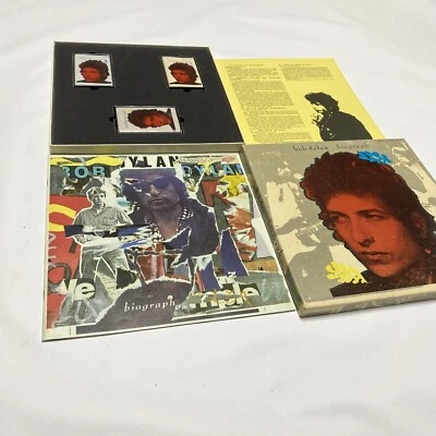 Bob Dylan Biograph - 1985 Deluxe Cassette Box Set w/ Inserts - Columbia 38830-T - Image 1 of 4