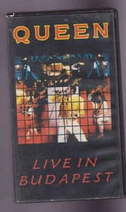 Queen - Live In Budapest (VHS) The Nepstadium, Hungary 1986 - Imagen 1 de 3