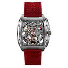 CIGA Design Z Series Automatic Skeletonized Steel Red Silicone Men's Watch