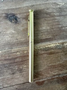 Vintage Pierre Cardin Ballpoint Pen Gold Tone Black Foxboro - Picture 1 of 7