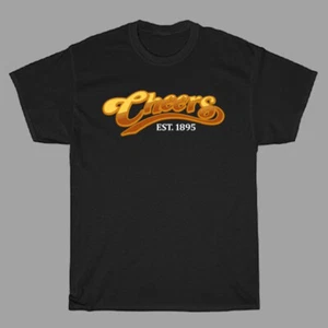 Cheers Restaurant Est. 1895 Men's Black Size S to 3XL - Picture 1 of 1