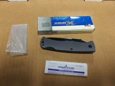 Schrade + X таймер 70TX США замок нож черное лезвие новый в коробке - Изображение 1 из 4