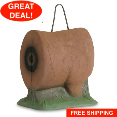 Objetivo de tiro con arco de ciervos 3D sección media portátil práctica deportes al aire libre cabeza ancha Foto 1 de 4