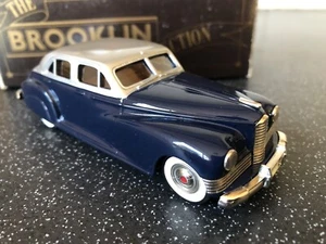 Brooklin Models 1:43 BRK 18a 1947 Packard Clipper in Blue/Grey - MIB - Picture 1 of 15