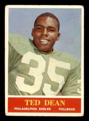 1964 Philadelphia Football #132 Ted Dean GD *e3 - Image 1 of 2