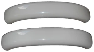 Par de empuñaduras de baño Armitage Shanks SEVILLA en BLANCO S1676 01 - Imagen 1 de 4
