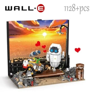 Diorama Wall-E + Eve ¤ Jeu de Construction 1128 Piéces ¤ Building Blocks ¤ NEUF - Picture 1 of 7