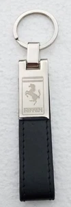 Ferrari Keychain Fob_Leather_New Old Stock_Vintage_GENUINE - Picture 1 of 4
