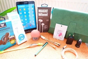 mit XXL EXTRAS I Samsung Galaxy TAB 4 T230 l 8GB Black 7 Zoll HD Android Tablet - Bild 1 von 5