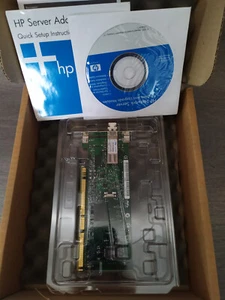 HEWLETT PACKARD NC 310F PCI-X GIG SERVER NIC P/N 368169-B21 - Photo 1/4
