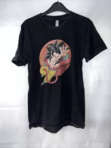 T-shirt Dragon Ball Z taglia small nera maglietta grafica - Foto 1 di 4