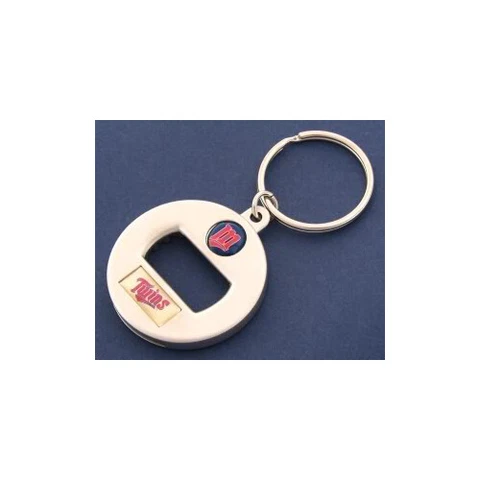 Minnesota Twins EZ Bottle Opener Keychain MLB New Cover