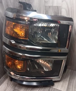 Chevy SILVERADO 2015 1500 Black Right Headlight *Read Description* Fast Ship!!! - Bild 1 von 24