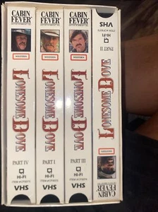 New & Sealed Lonesome Dove 1991 Collector's Ed. 4 VHS Box Set - Robert Duvall - Picture 1 of 5