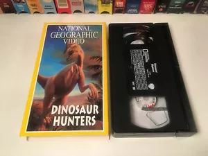 Dinosaur Hunters 90s National Geographic VHS Paleontology Documentary Dinosaurs - Picture 1 of 7