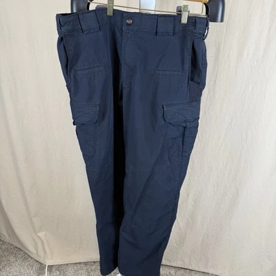 Pantalones cargo 5.11 tácticos para hombre azul marino estilo 74369 talla 36x34 Foto 1 de 4