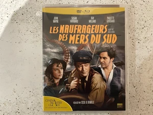 LES NAUFRAGEURS DES MERS DU SUD John Wayne BLU RAY + DVD INTROUVABLE - Picture 1 of 1