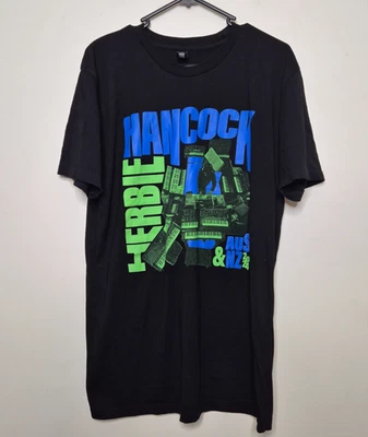 Camiseta Herbie Hancock Aus & NZ Tour 2024 Camiseta Talla M Músico Jazz Americano Foto 1 de 4