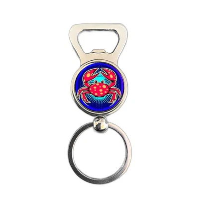 Llavero abrebotellas signo estrella arte pop cáncer - regalo astrología zodiacal Foto 1 de 2