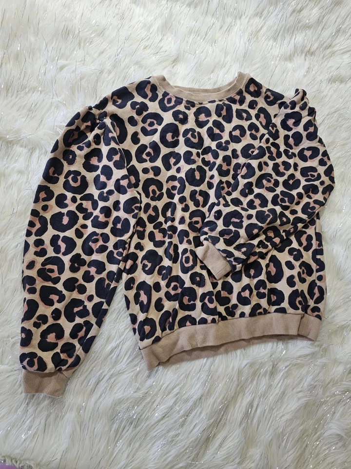 Suéter H&M estampado animal niñas talla 8-10 Foto 1 de 1